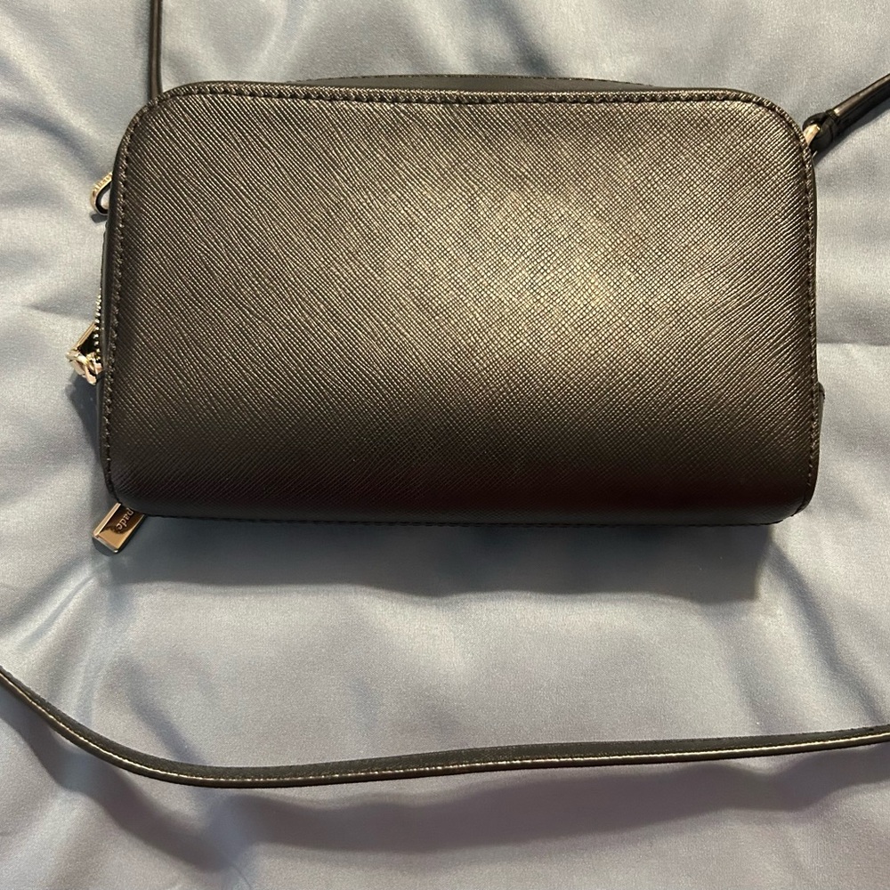 kate spade Black Crossbody Bag with Smooth Leather and Gold Branding - like new! - Picture 8 of 9